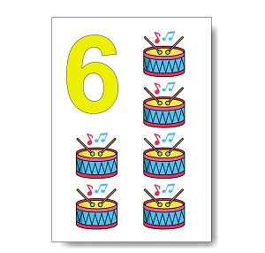 okul öncesi çocuklar sayıları tanıyalım çalışma sayfaları